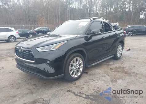 2022 Toyota Highlander Limited z USA, uszkodzony, nr VIN 5TDYZRAH4NS549027